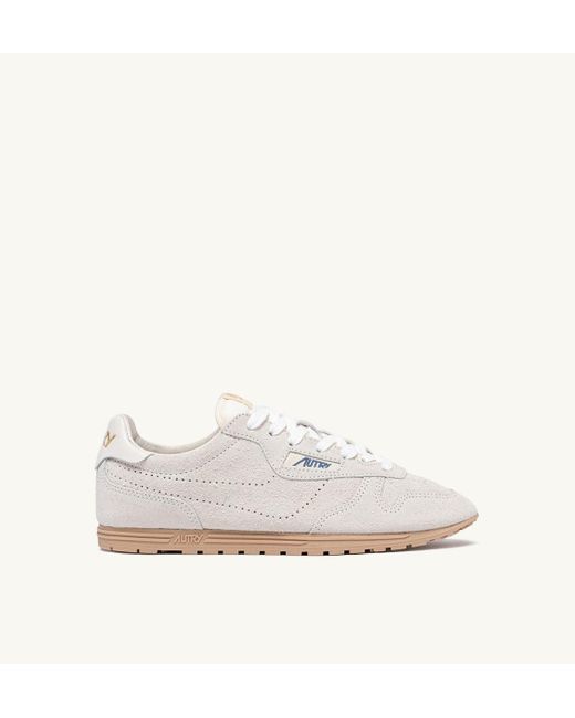 Autry White Windspin Low Wom Shoes