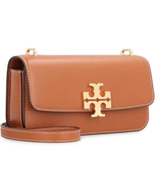 Tory Burch Brown E/W Small Shoulder Bag
