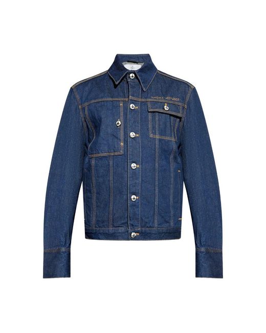 Vivienne Westwood Blue Outerwears for men