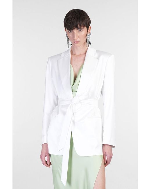 ANDAMANE White Guia With Belt Blazer