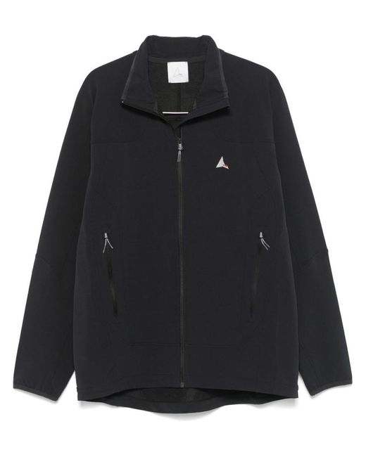 Roa Black Softshell Jacket for men
