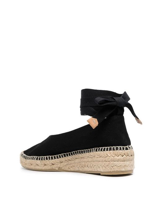 Castaner Black Gea Canvas Espadrilles