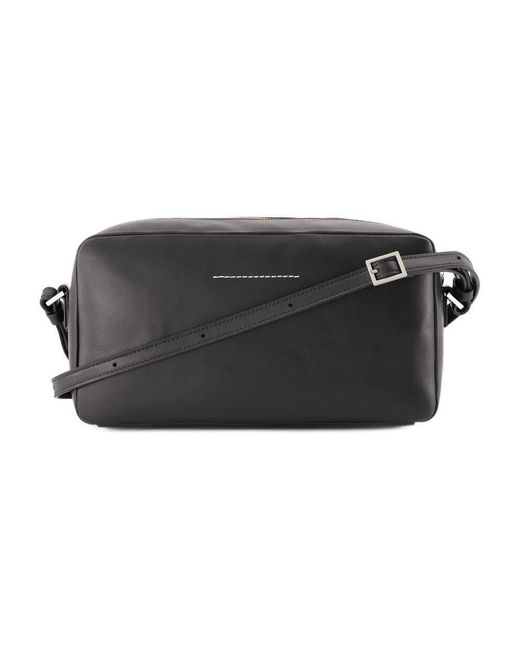 MM6 by Maison Martin Margiela Black Soft Crossbody Bag