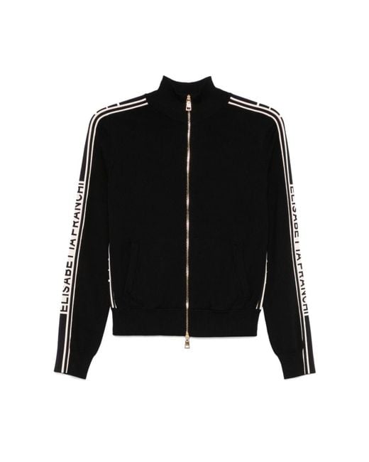 Elisabetta Franchi Black Sweatshirt