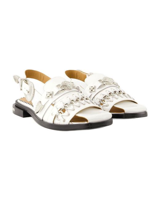 Toga White Aj1312 Sandals