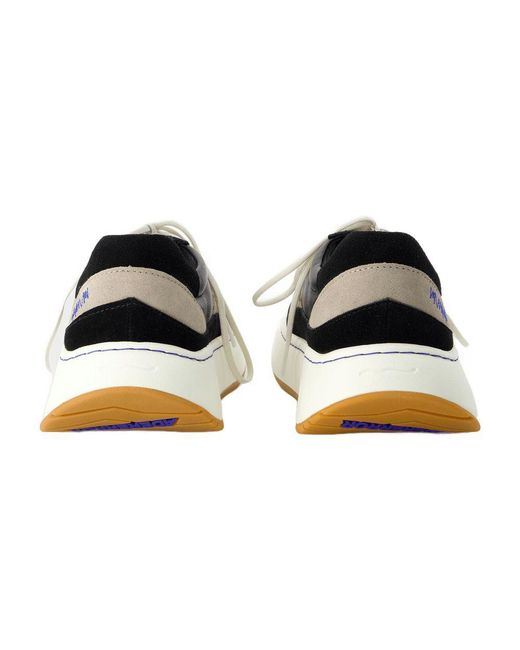 Adererror Black Log; Baus Sneakers for men