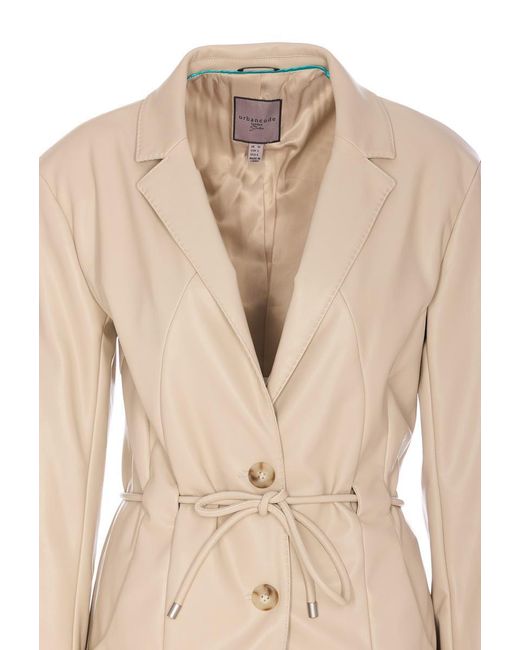 Urbancode Jackets in Natural | Lyst