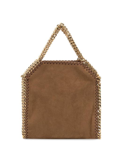 Stella McCartney Brown Tiny Toe Alter Suede