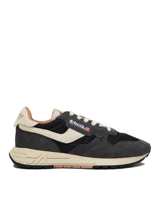 Autry Black Sneakers & Slip-On for men