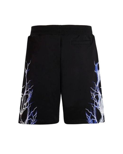 PHOBIA ARCHIVE Black Bermuda for men