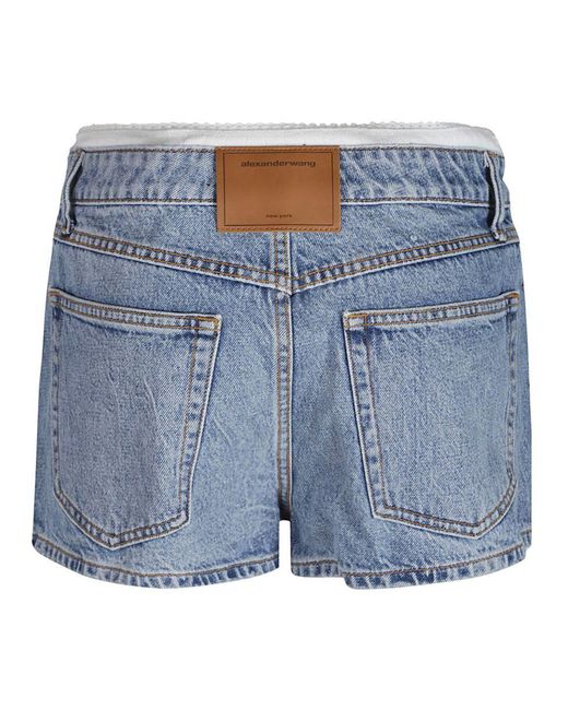 Alexander Wang Blue Shorts