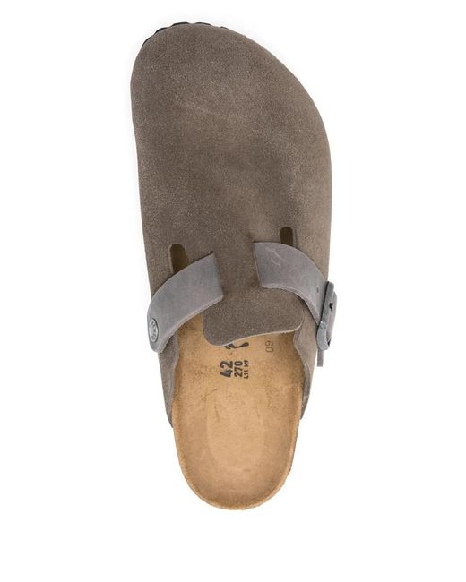 Birkenstock Brown Boston Shoes for men