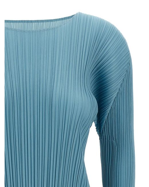 Pleats Please Issey Miyake 'Monthly Colors' Dress in Blue | Lyst Pleats Please Issey Miyake 'Monthly Colors' Dress in Blue | Lyst