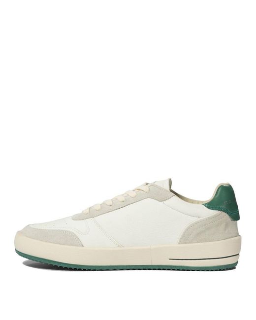 Philippe Model White "Nice Low" Sneakers for men