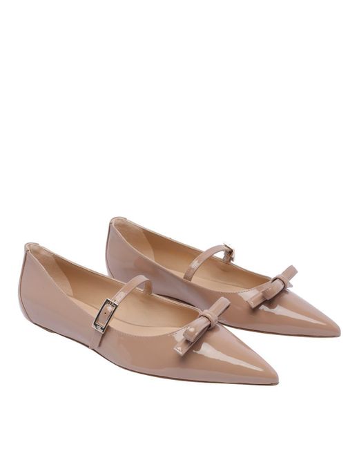 Stuart Weitzman Brown Flat Shoes