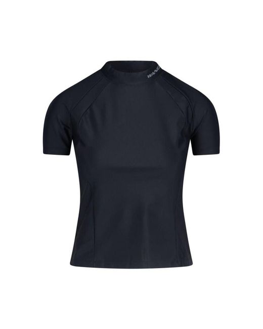 Alexander Wang Blue Logo T-Shirt