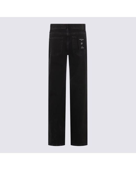 Anine Bing Black Cotton Denim Jeans