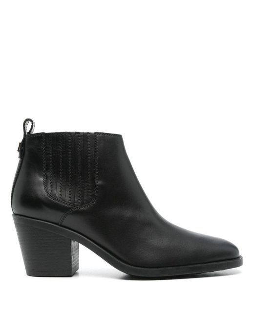 Tod's Black Leather Boot