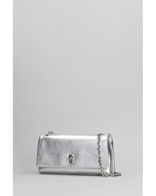 Marc Jacobs White The Dual Chain Mini Shoulder Bag