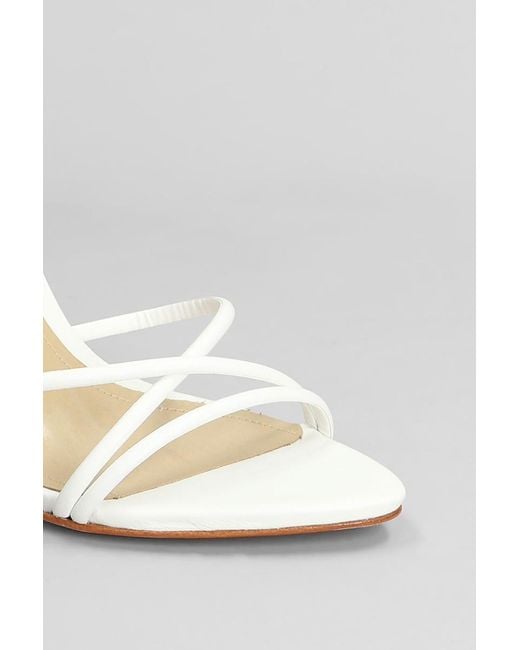 SCHUTZ SHOES White Sandals