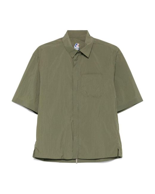 K-Way Green Polo 'Licon' Shirt for men