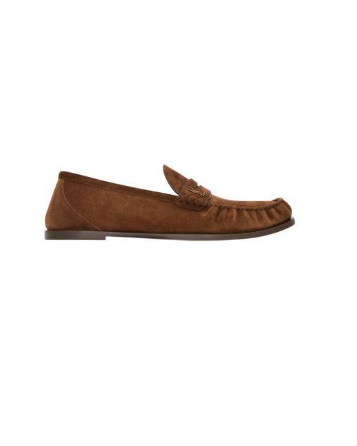 Saint Laurent Black Flat Shoes for men