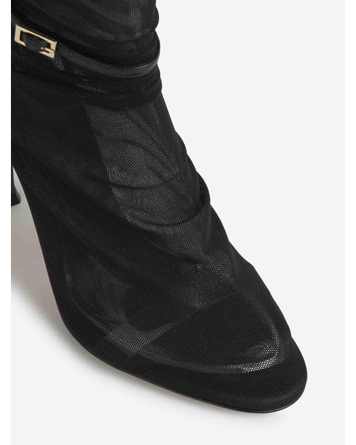 ALEVI Black Clarissa Heeled Sandals