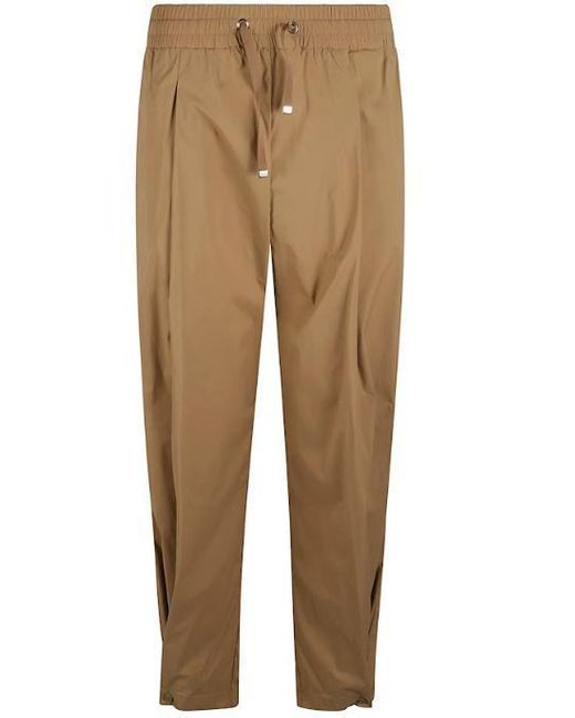 Herno Natural Stretchy Polyamide Blend Trousers