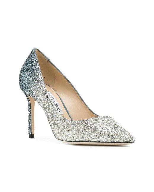 Jimmy Choo Metallic With Heel
