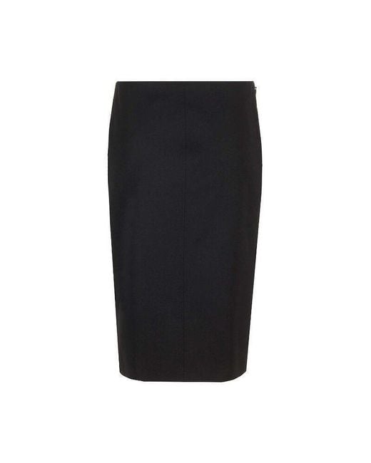 Givenchy Black Skirt Open Side