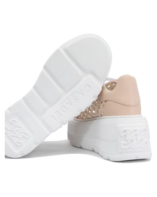 スニーカー Casadei Sneakers & Slip-On White Casadei Sneakers & Slip-On in White | Lyst