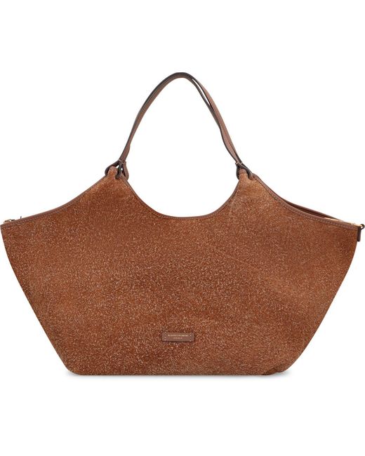 Gianni Chiarini Brown Dua Suede Handbag