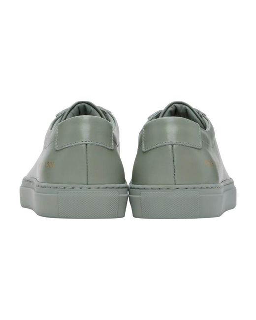 Common Projects Green Original Achilles Low Sneakers for men