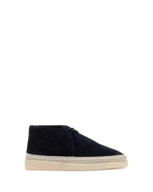 Prada Blue Moccasters for men