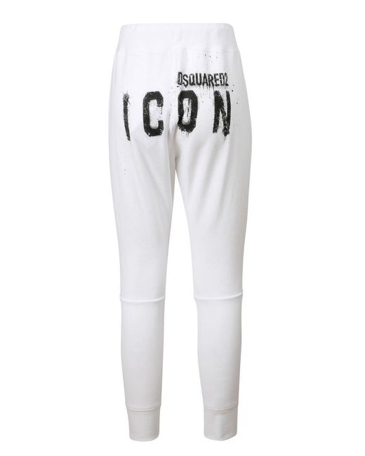 DSquared² White Trousers