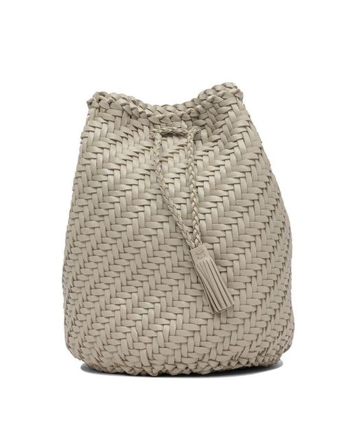 Dragon Diffusion Natural Pompom Double Jump Pompom Shape 2X Jump Design Shoulder Pouch 15X18X13 Cm