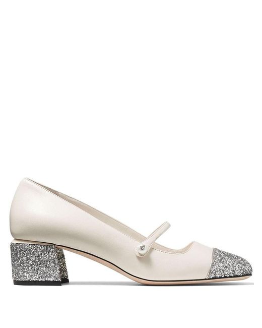 Jimmy Choo Natural With Heel