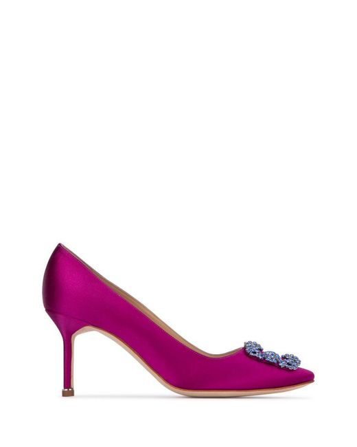 Manolo Blahnik Pink Scarpe Con Tacco