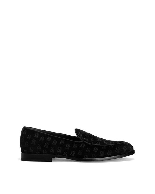 Dolce & Gabbana Black 'Vivaldi' Loafers for men