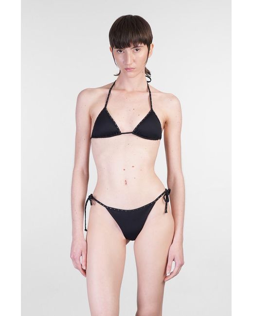 Mc2 Saint Barth Pink Leah String Beachwear