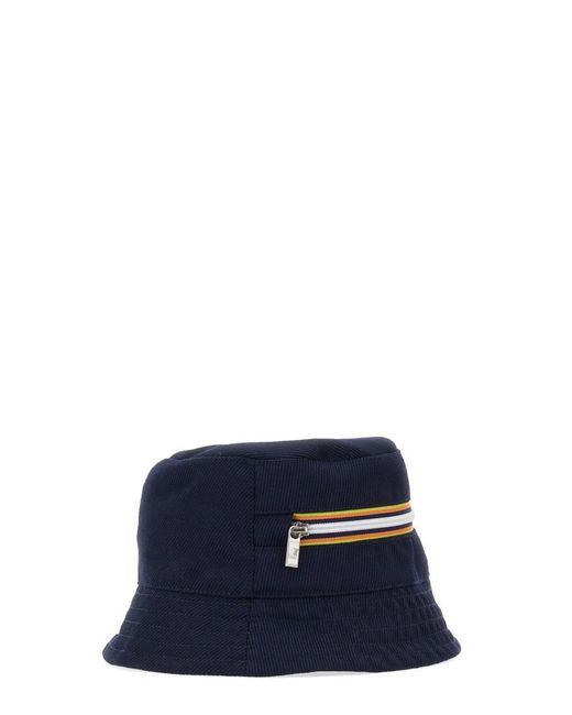 K-Way Blue Pascalle Bucket Hat for men