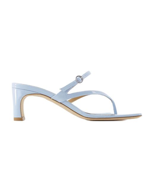 Aeyde Blue Giselle Sandals
