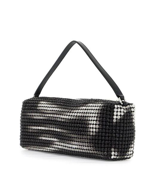 Alexander Wang Black Heiress Flex Shopper Bag