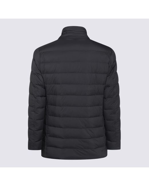 Herno Black Down Jacket for men
