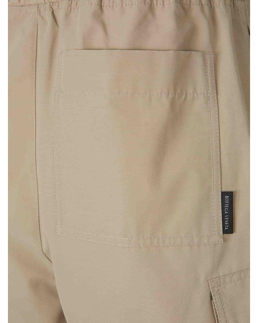 Bottega Veneta Natural Bermuda Technical Cargo for men