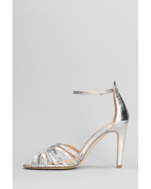 The Seller Metallic Sandals