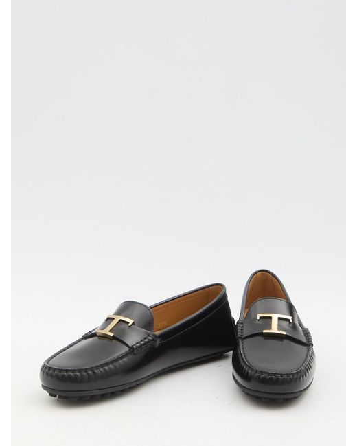 Tod's White City Gommino Moccasins