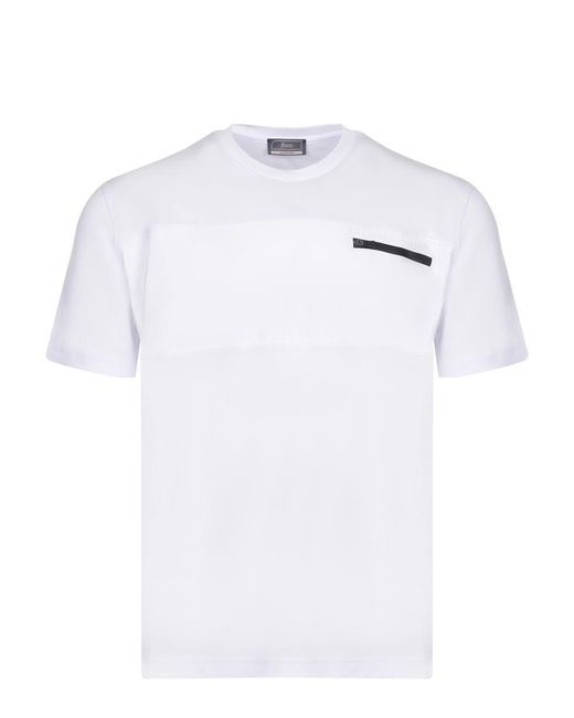 Herno White T-Shirts And Polos for men