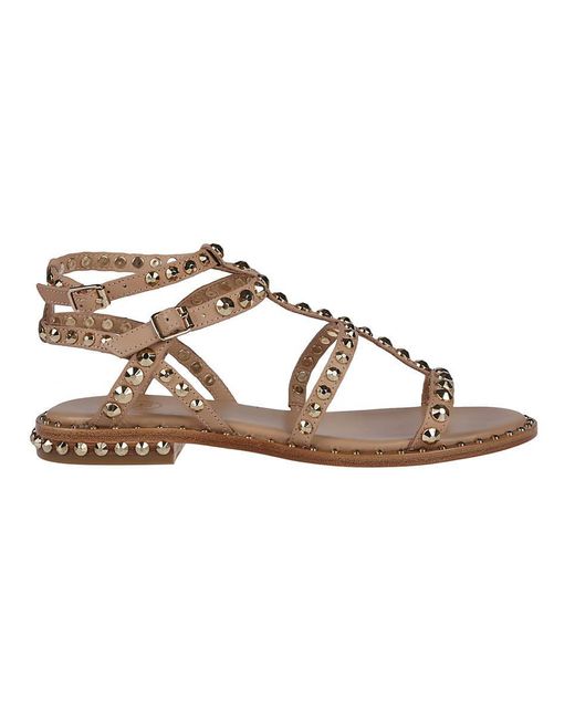 Ash Brown Sandals