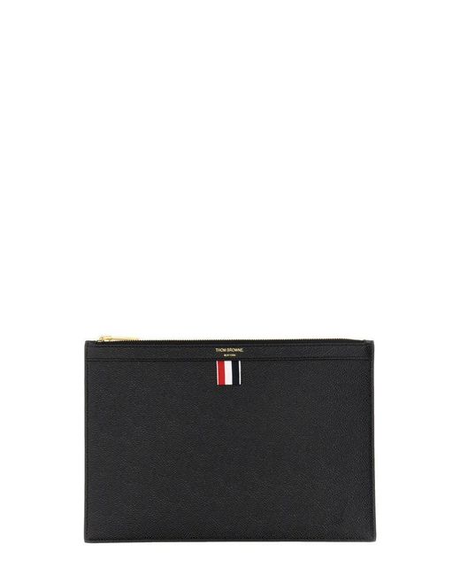 Thom Browne Black Portadocumenti Small for men
